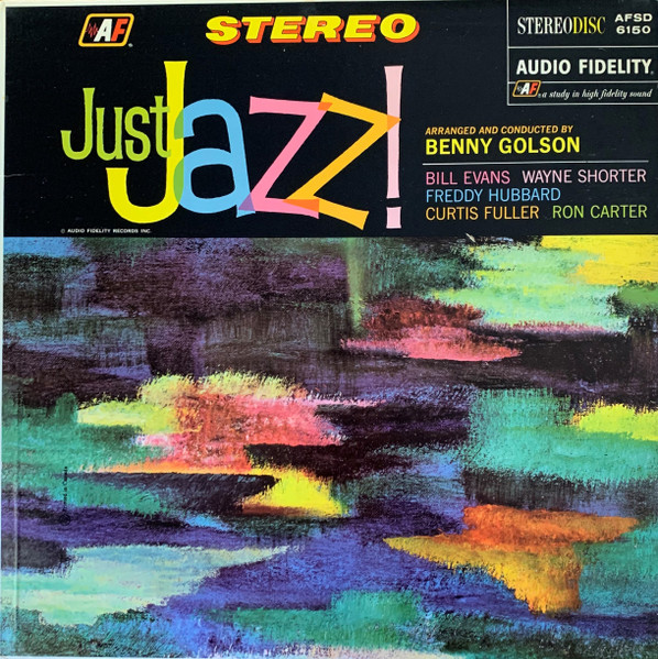 Benny Golson - Just Jazz! (LP, Album) (Very Good Plus (VG+))