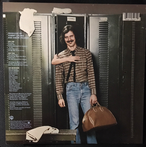 Michael Franks - One Bad Habit (LP, Album, Jac) (Near Mint (NM or M-)) - Image 2