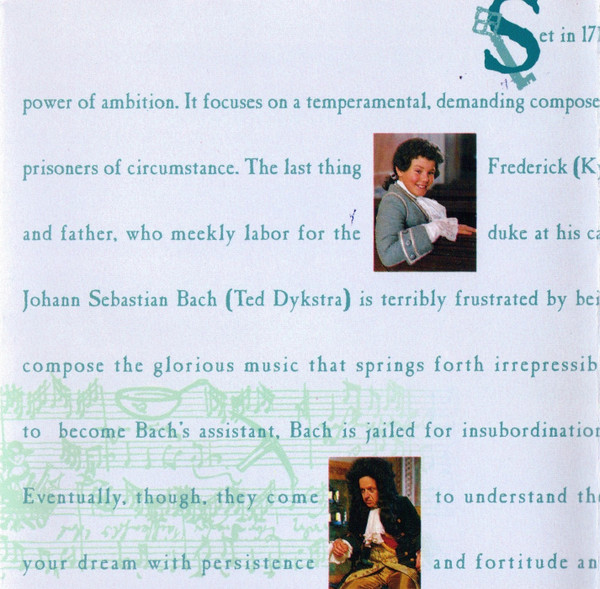 Johann Sebastian Bach, Slovak Philharmonic Orchestra, Ondrej Lenárd - Music From The Film Bach's Fight For Freedom (CD) (Mint (M)) - Image 5