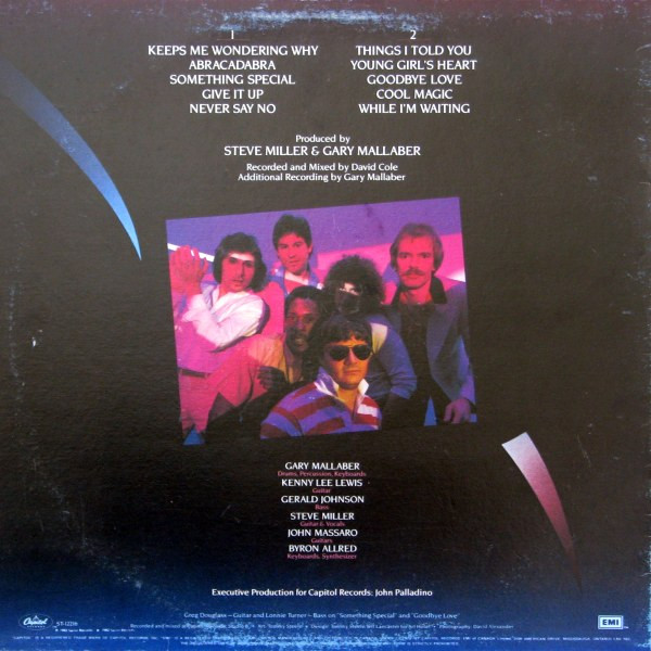 Steve Miller Band - Abracadabra (LP, Album) (Mint (M)) - Image 2