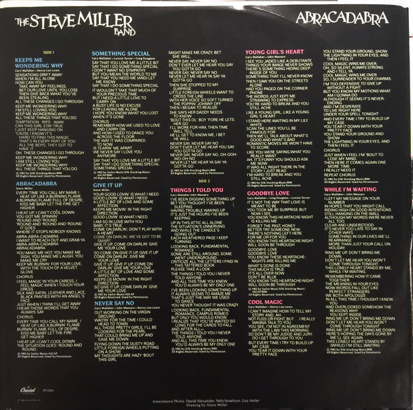 Steve Miller Band - Abracadabra (LP, Album) (Mint (M)) - Image 5