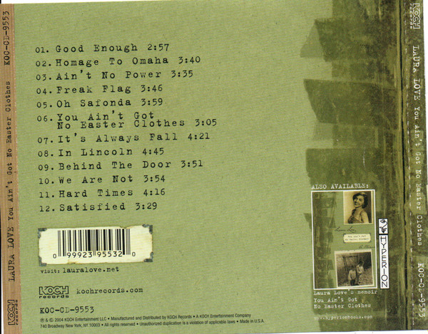 Laura Love - You Ain't Got No Easter Clothes (CD, Album) (Near Mint (NM or M-)) - Image 2