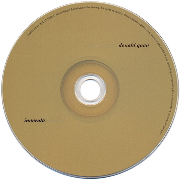 Donald Quan - Invocata (CD, Album) (Near Mint (NM or M-)) - Image 3