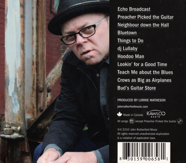 John Rutherford (6) - Echo Broadcast (CD, Album) (Near Mint (NM or M-)) - Image 2