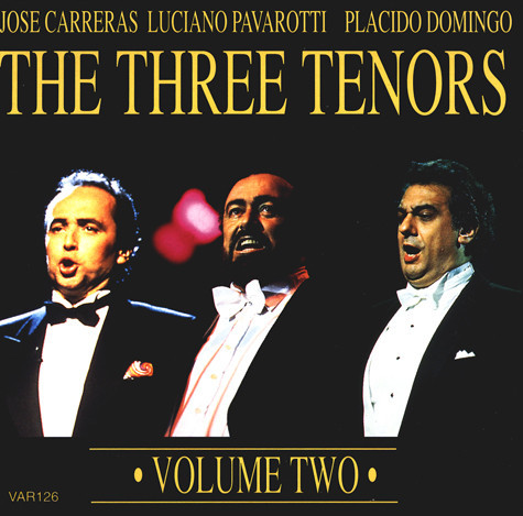José Carreras, Luciano Pavarotti, Placido Domingo - The Three Tenors - Volume 2 (CD, Comp) (Near Mint (NM or M-))