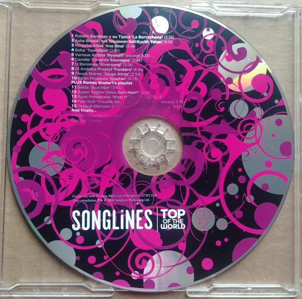 Various - Songlines: Top Of The World 52 (CD, Album, Comp, Enh) (Mint (M)) - Image 3