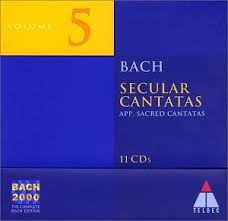 Johann Sebastian Bach, Ton Koopman, Gustav Leonhardt, Reinhard Goebel, André Rieu, Nikolaus Harnoncourt - Secular Cantatas (11xCD, Comp) (Near Mint (NM or M-))