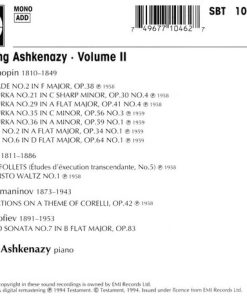 Alternative view of Vladimir Ashkenazy - The Young Ashkenazy Volume II (CD, Comp, Mono) (Near Mint (NM or M-))