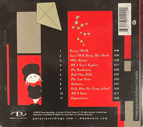 Mae Moore - It's A Funny World (CD, Album) (Near Mint (NM or M-)) - Image 3