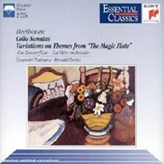 Ludwig van Beethoven - Tsuyoshi Tsutsumi, Ronald Turini - Cello Sonatas / Variations On Themes From "The Magic Flute" (2xCD, Album, RE) (Near Mint (NM or M-))