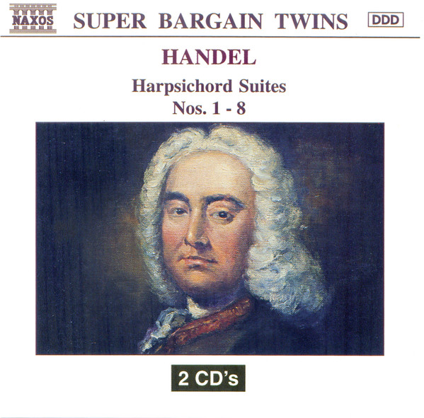 Georg Friedrich Händel - Harpsichord Suites Nos. 1 - 8 (2xCD, Comp) (Near Mint (NM or M-))