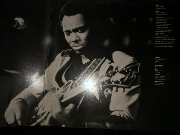 George Benson - In Concert - Carnegie Hall (LP, Album, Gat) (Near Mint (NM or M-)) - Image 5