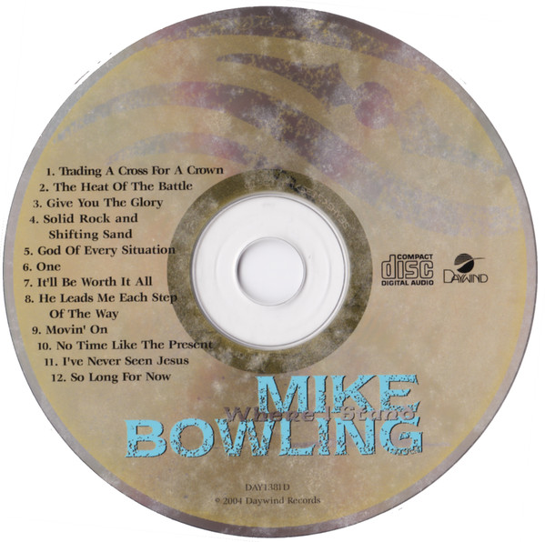 Mike Bowling - Where I Stand (CD, Album) (Mint (M)) - Image 3