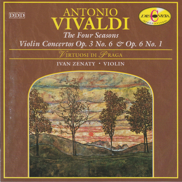 Antonio Vivaldi - Virtuosi Di Praga, Ivan Ženatý - The Four Seasons / Violin Concertos Op. 3 No. 6 & Op. 6 No. 1 (CD, Comp) (Near Mint (NM or M-))