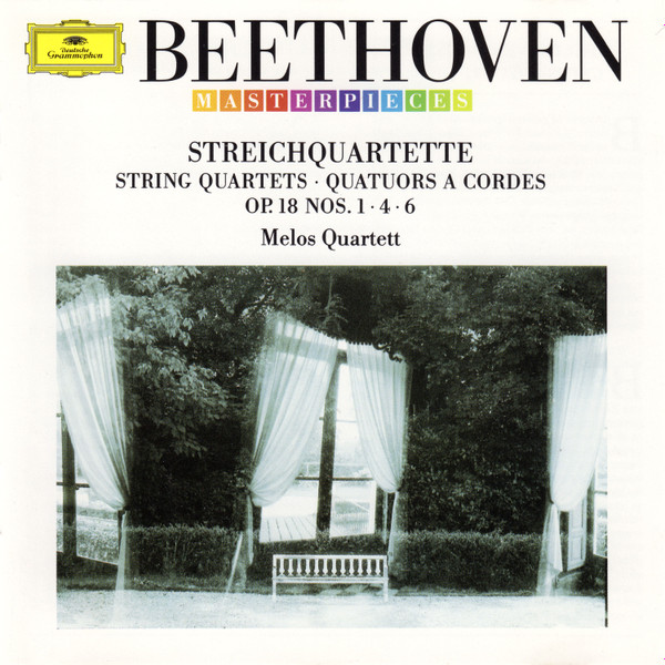 Ludwig van Beethoven, Melos Quartett - Streichquartette = String Quartets = Quatuors A Cordes Op. 18 Nos. 1 · 4 · 6 (CD) (Mint (M))