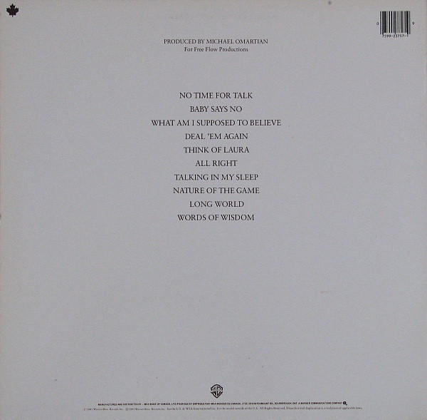 Christopher Cross - Another Page (LP, Album) (Mint (M)) - Image 2