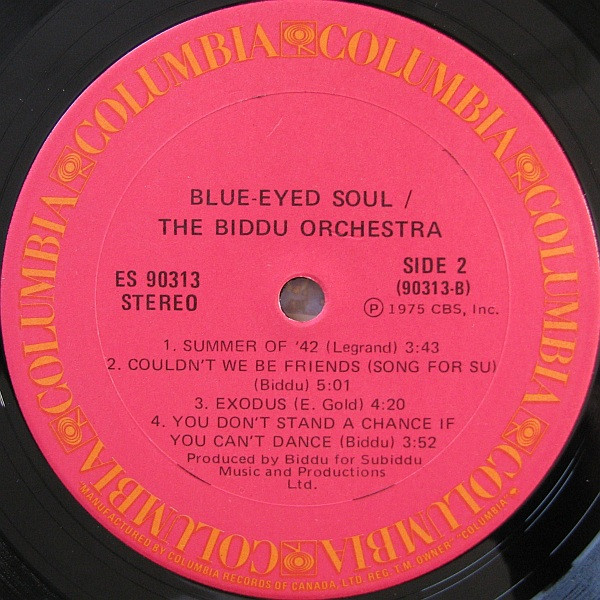 Biddu Orchestra - Blue-Eyed Soul (LP, Album) (Mint (M)) - Image 4