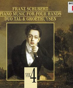 Franz Schubert, Duo Tal & Groethuysen - Piano Music for Four Hands, Vol. 4 (CD) (Near Mint (NM or M-))