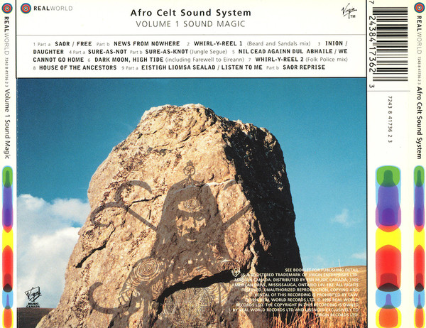 Afro Celt Sound System - Volume 1: Sound Magic (CD, Album) (Near Mint (NM or M-)) - Image 2