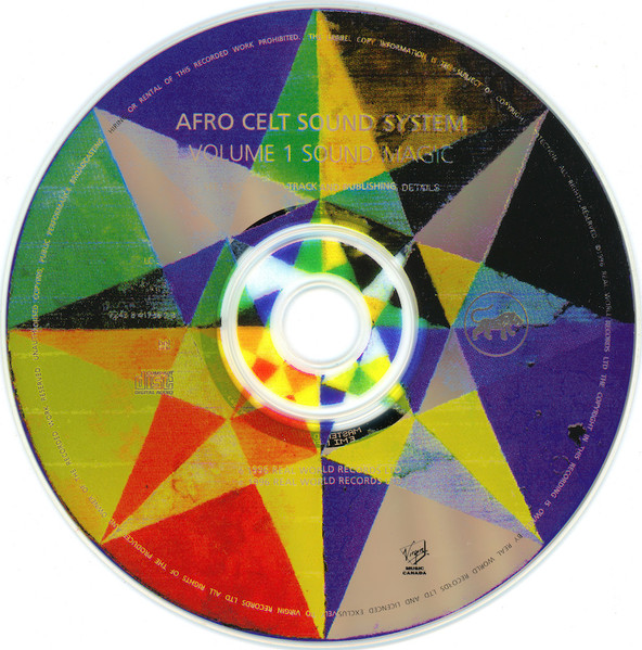 Afro Celt Sound System - Volume 1: Sound Magic (CD, Album) (Near Mint (NM or M-)) - Image 3
