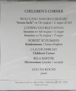 Alternative view of Zoltán Kocsis, Wolfgang Amadeus Mozart, Robert Schumann, Claude Debussy, Béla Bartók - Sonata Facile; Kinderszenen; Children's Corner; Mikrokosmos (CD, Album) (Mint (M))