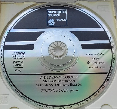 Zoltán Kocsis, Wolfgang Amadeus Mozart, Robert Schumann, Claude Debussy, Béla Bartók - Sonata Facile; Kinderszenen; Children's Corner; Mikrokosmos (CD, Album) (Mint (M)) - Image 3