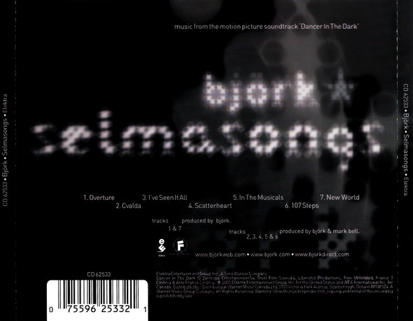 Björk - Selmasongs (CD, Album) (Near Mint (NM or M-)) - Image 2