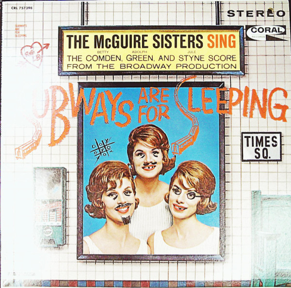 McGuire Sisters - Subways Are For Sleeping (LP, Album) (Mint (M))