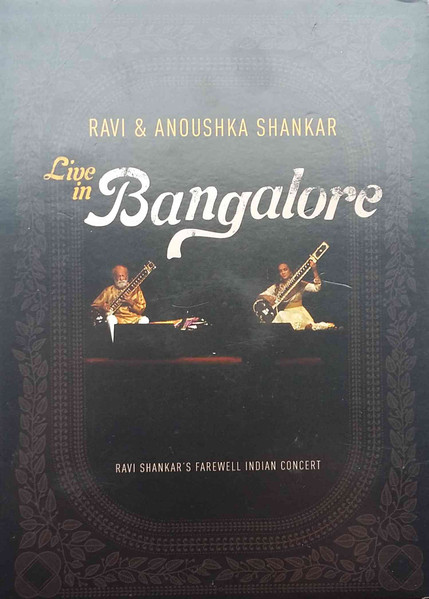 Ravi Shankar & Anoushka Shankar - Live In Bangalore (2xCD, Album + DVD) (Mint (M))