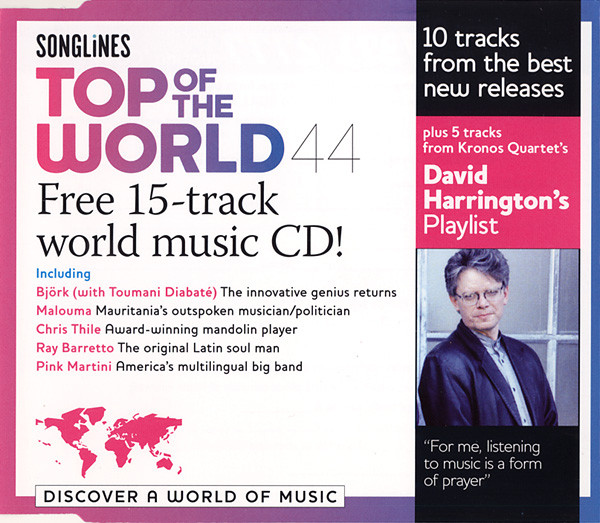 Various / David Harrington - Songlines: Top Of The World 44 (CD, Comp, Enh, Promo) (Mint (M))