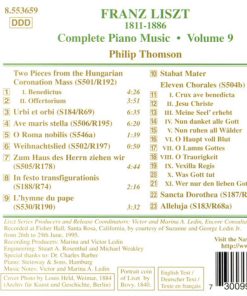 Alternative view of Franz Liszt, Philip Thomson - Sacred Music Transcriptions  (CD, Album) (Mint (M))