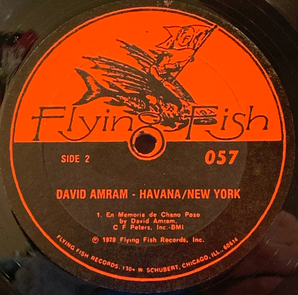 David Amram - Havana/New York (LP, Album) (Very Good Plus (VG+)) - Image 4