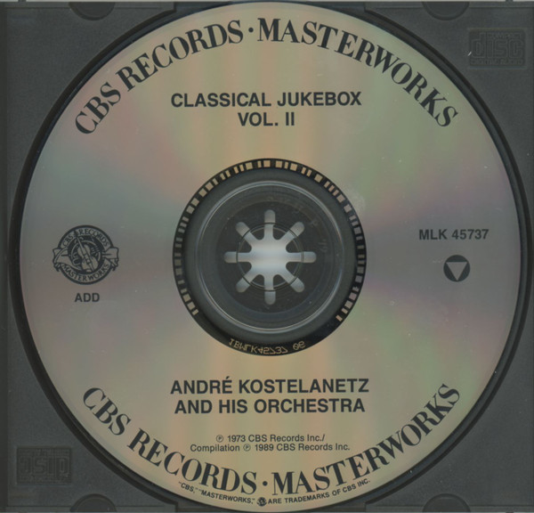 André Kostelanetz And His Orchestra / New York Philharmonic - Classical Jukebox, Vol. II (CD, Comp, Club) (Mint (M)) - Image 5
