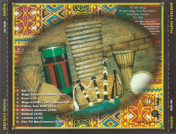 Wajjo - Ceilidh (CD, Album) (Near Mint (NM or M-)) - Image 2