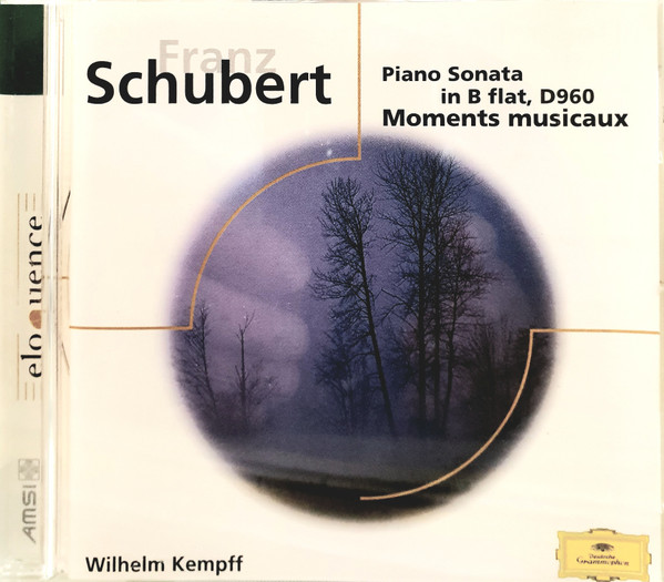 Franz Schubert, Wilhelm Kempff - Piano Sonata In B Flat, D 960 / Moments Musicaux (CD, Comp) (Near Mint (NM or M-))