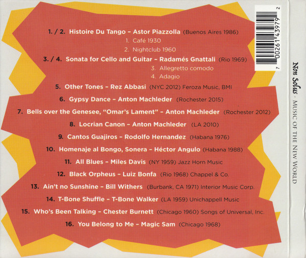 Anton Machleder - Non Solus - Music Of The New World (CD, Album) (Mint (M)) - Image 2