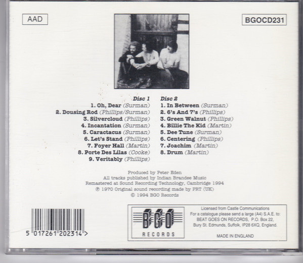 The Trio - The Trio (2xCD, Album, RE, RM) (Near Mint (NM or M-)) - Image 2