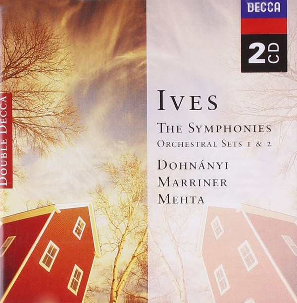 Charles Ives, Christoph Von Dohnányi, Sir Neville Marriner, Zubin Mehta - The Symphonies - Orchestral Sets 1 & 2 (2xCD) (Near Mint (NM or M-))