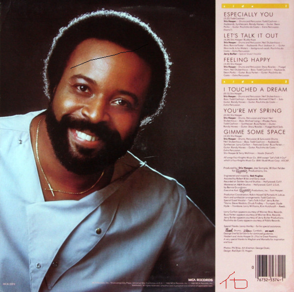 Stix Hooper* - Touch The Feeling (LP, Album) (Very Good Plus (VG+)) - Image 2