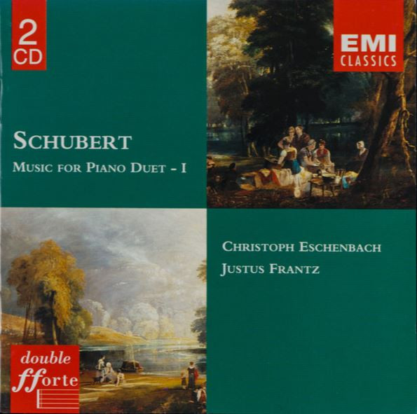 Franz Schubert, Christoph Eschenbach, Justus Frantz - Music For Piano Duet, Vol. 1 (2xCD, Comp) (Mint (M))