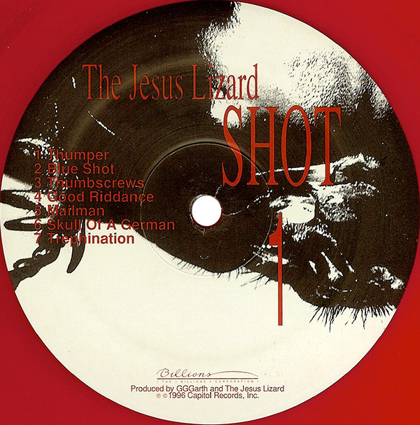 The Jesus Lizard - Shot (LP, Album, Ltd, Red) (Mint (M)) - Image 3