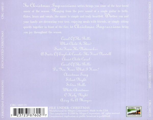 Various - Enchanted Christmas (CD) (Mint (M)) - Image 2