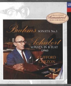 Johannes Brahms, Franz Schubert, Clifford Curzon - Sonata No. 3 - Sonata In B Flat D960 (CD, Album, Comp, RE, RM) (Mint (M))