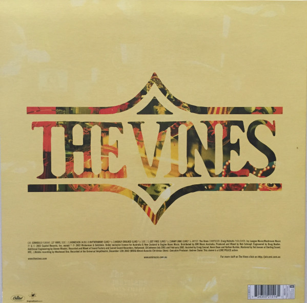 The Vines - Homesick (12", Single) (Near Mint (NM or M-)) - Image 2