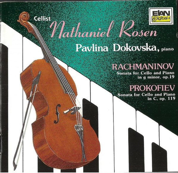 Sergei Prokofiev, Sergei Vasilyevich Rachmaninoff, Nathaniel Rosen, Pavlina Dokovska - Sonatas For Violoncello And Piano (CD, Album) (Near Mint (NM or M-))