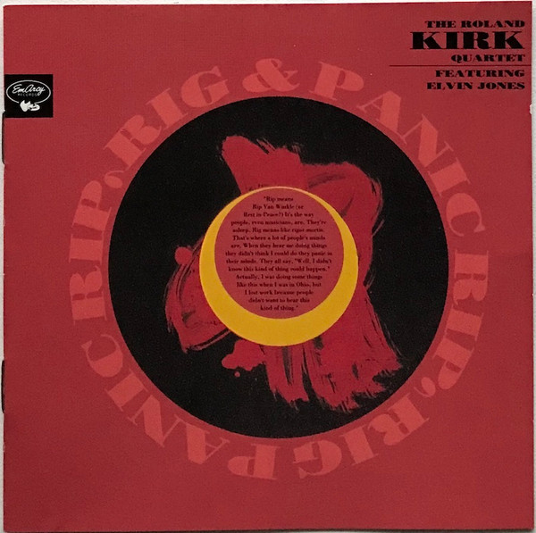 Roland Kirk - Rip, Rig & Panic / Now Please Don't You Cry, Beautiful Edith (CD, Comp, RM, RP) (Near Mint (NM or M-))