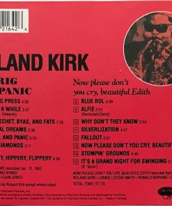 Alternative view of Roland Kirk - Rip, Rig & Panic / Now Please Don't You Cry, Beautiful Edith (CD, Comp, RM, RP) (Near Mint (NM or M-))