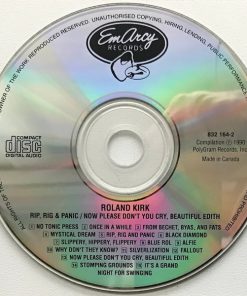 Roland Kirk - Rip, Rig & Panic / Now Please Don't You Cry, Beautiful Edith (CD, Comp, RM, RP) (Near Mint (NM or M-)) - Image 3