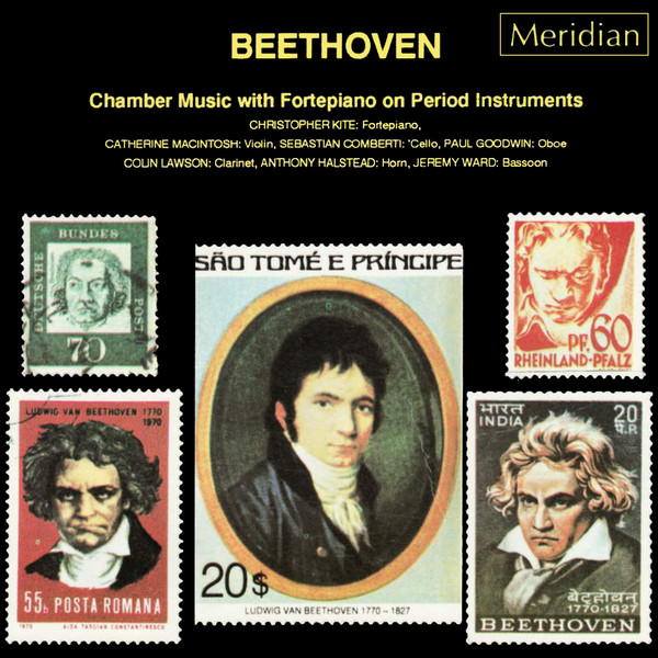Ludwig Van Beethoven, Christopher Kite, Catherine Mackintosh Catherine Macintosh Sebastian Comberti, Paul Goodwin (2), Colin Lawson, Anthony Halstead, Jeremy Ward - Chamber Music with Fortepiano on Period Instruments (CD) (Near Mint (NM or M-))