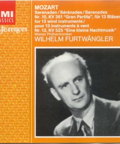 Wolfgang Amadeus Mozart - Wilhelm Furtwängler, Wiener Philharmoniker, Bläservereinigung Der Wiener Philharmoniker - Serenade No.10 & No.13 (CD, Comp, Mono) (Near Mint (NM or M-))